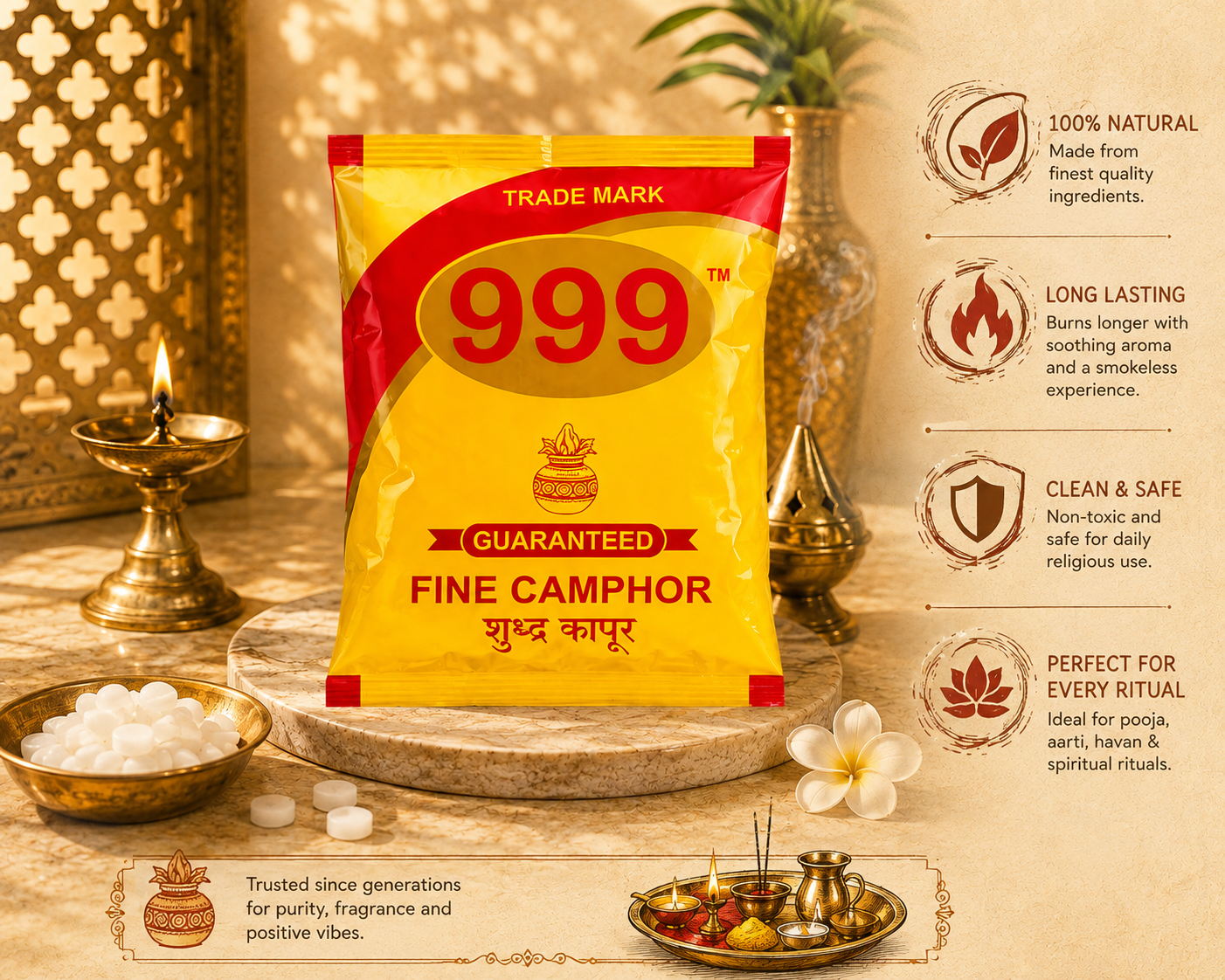 Camphor Tablet of 999